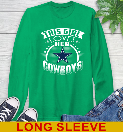 Dallas Cowboys NFL Football This Girl Loves Her Team 62