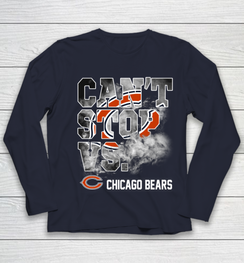 NFL Chicago Bears Can't Stop Vs Youth Long Sleeve 2