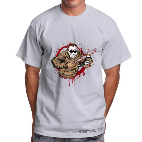 Air Jordan 1 NRG Gold Toe Matching Sneaker Tshirt Jason Voorhees Black and Gold Jordan Tshirt