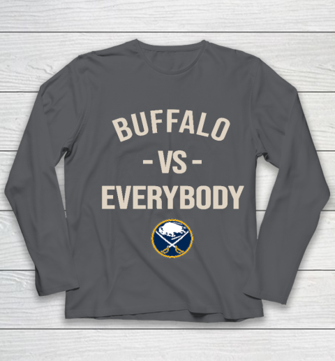 Buffalo Sabres Vs Everybody Youth Long Sleeve 6