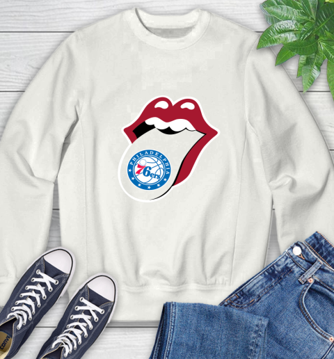 Philadelphia 76ers NBA Basketball Lips I Root For My Team Adoring Fan 25