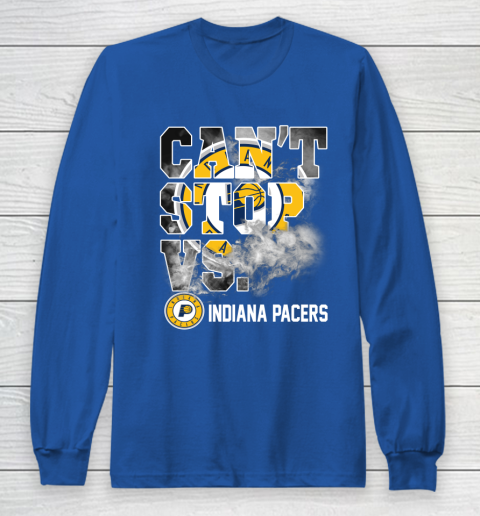 NBA Indiana Pacers Basketball Can't Stop Vs Long Sleeve T-Shirt 6
