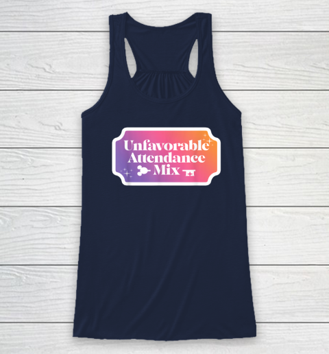 Unfavorable Attendance Mix Racerback Tank 6 Unfavorable Attendance Mix Racerback Tank - Image 6