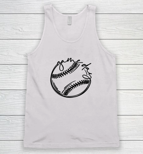 Game Day Baseball Softball Sports Fan Matching Tank Top