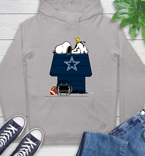 Dallas Cowboys NFL Football Snoopy Woodstock The Peanuts Movie Hoodie 12