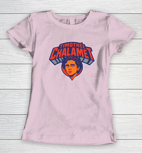 Timothee Chalamet New York Knicks Women's T-Shirt 5