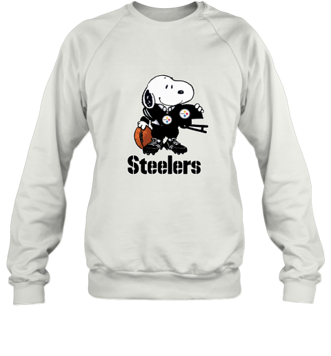 Snoopy A Strong And Proud Pittsburgh Steelers Player NFL Hoodie 