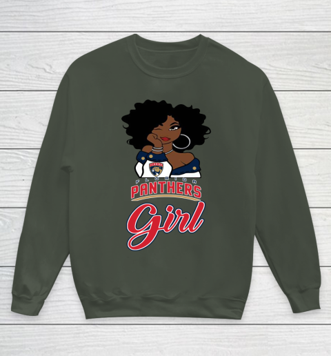 Florida Panthers Girl NHL Youth Sweatshirt 10