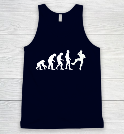Fortnite Tshirt Human Evolution Take That L Emote Dance Tank Top 2