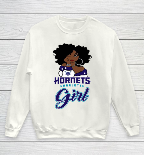 Charlotte Hornets Girl NBA Youth Sweatshirt 2
