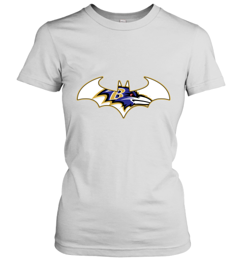 We Are The Baltimore Ravens Batman NFL Mashup Women's T-Shirt