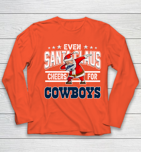 Santa Claus Dallas Cowboys Nfl Christmas Shirt