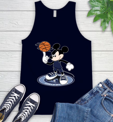 NBA Basketball Memphis Grizzlies Cheerful Mickey Disney Shirt Tank Top 3