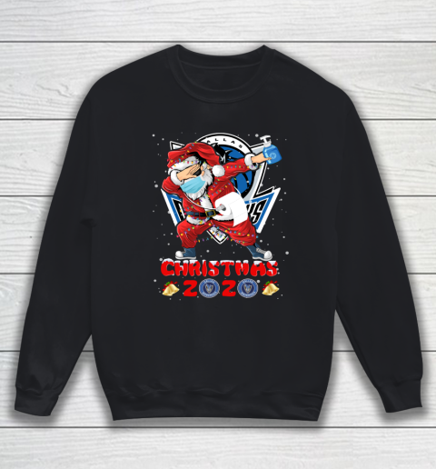 Dallas Mavericks Funny Santa Claus Dabbing Christmas 2020 NBA Sweatshirt