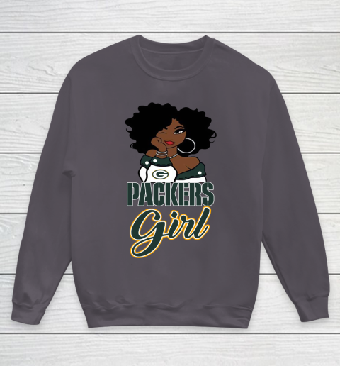 Green Bay Packers Girl NFL Youth Sweatshirt 6