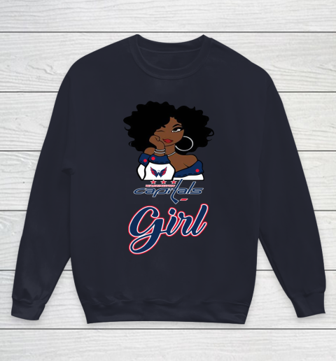 Washington Capitals Girl NHL Youth Sweatshirt 3