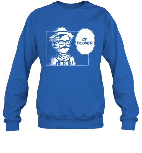 nxny one punch man saitama ok boomer shirts sweatshirt 35 front royal