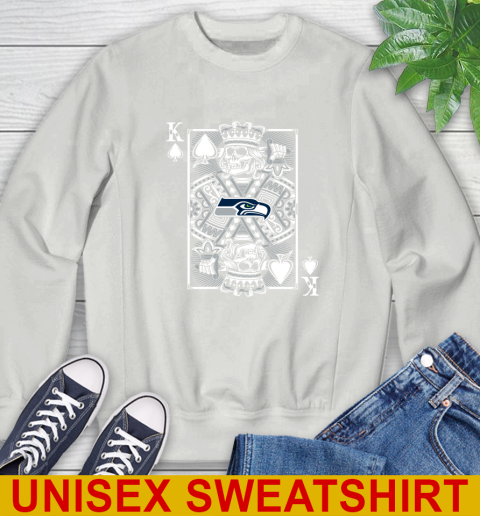 Seattle Seahawks NFL Football The King Of Spades Death Cards Shirt Sweatshirt 5