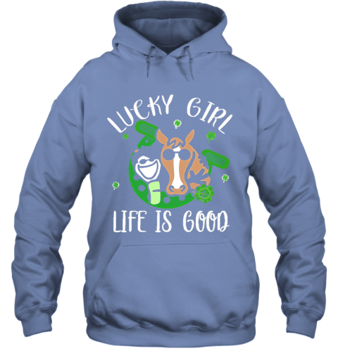 life is good horse sweatshirt