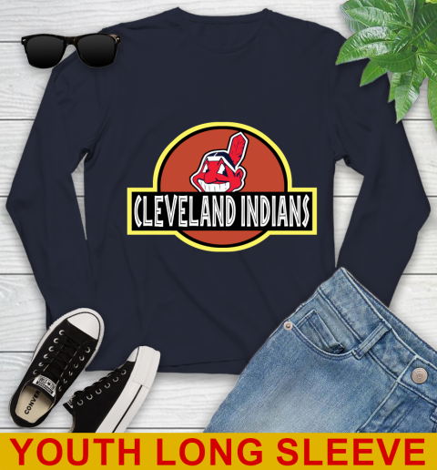 MLB Cleveland Indians Jurassic Park Dinosaur Movie Baseball Sports 124
