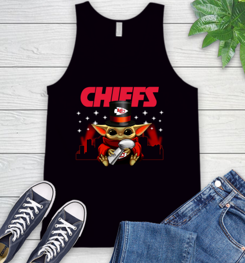 Super Bowl Baby Yoda Loves The Kansas City Chiefs Star Wars NFL Shirts 66