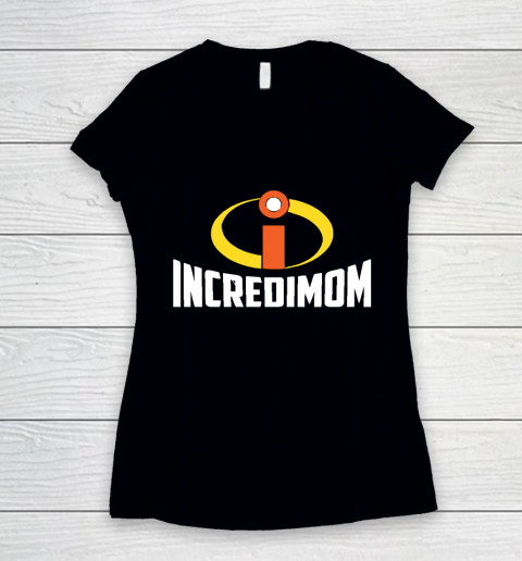 Mother's Day Funny Gift Ideas Apparel  Best incredimom thshirt for mothes day gift T Shirt Women's V-Neck T-Shirt