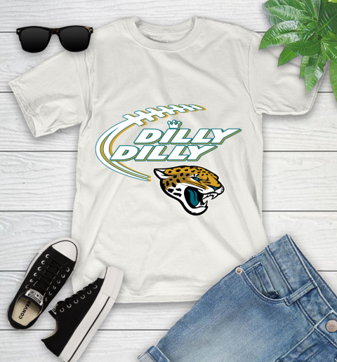 NFL Jacksonville Jaguars Dilly Dilly Football Sports Youth T Shirt Tee For Sports