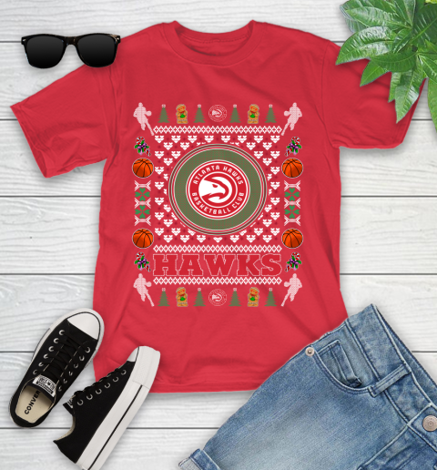 Atlanta Hawks Merry Christmas NBA Basketball Loyal Fan Ugly Shirt 112