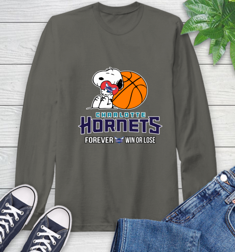 NBA The Peanuts Movie Snoopy Forever Win Or Lose Basketball Charlotte Hornets_000 65