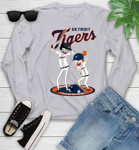 MLB Detroit Tigers Rick And Morty Baseball 129