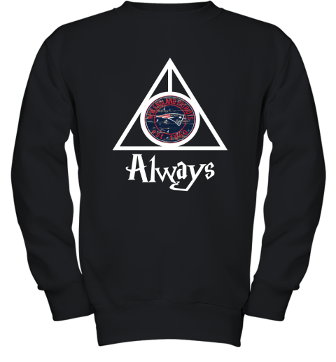 Always Love The New England Patriots x Harry Potter Mashup Youth Sweatshirt