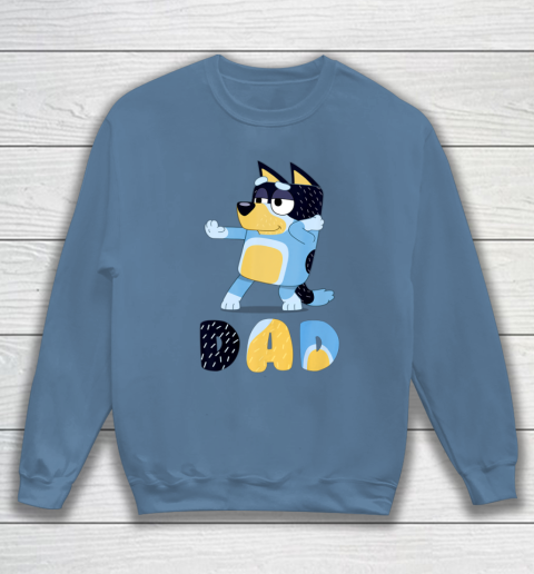 Bluey Dad for Daddy's on Father's Day Bandit Funny Gift Sweatshirt 6