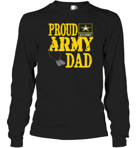 Proud Army Dad Long Sleeve T-Shirt