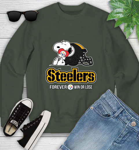 NFL The Peanuts Movie Snoopy Forever Win Or Lose Football Pittsburgh Steelers 124