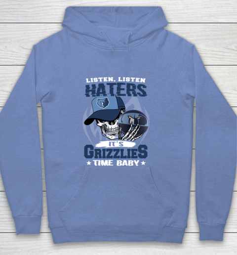 Listen Haters It is GRIZZLIES Time Baby NBA Youth Hoodie 8