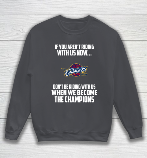 NBA Cleveland Cavaliers Basketball We Become The Champions Sweatshirt 4