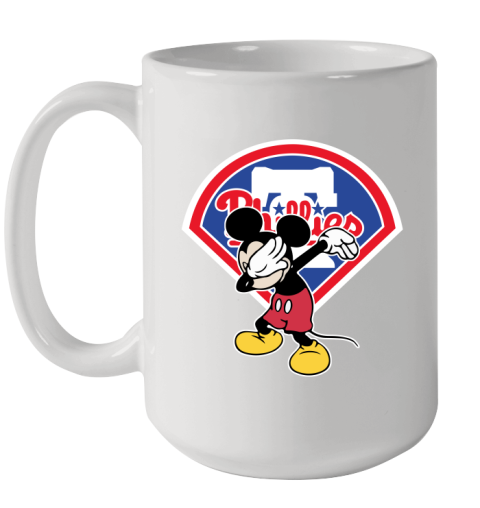 Philadelphia Phillies MLB Baseball Dabbing Mickey Disney Sports Ceramic Mug 15oz