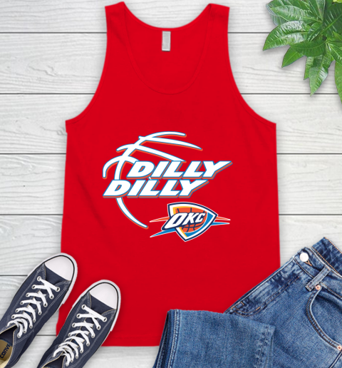 NBA Oklahoma City Thunder Dilly Dilly Basketball Sports Tank Top 6