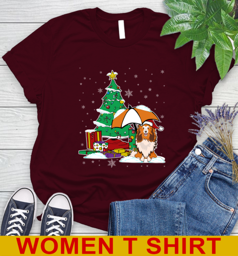 Sheltie Christmas Dog Lovers Shirts 231