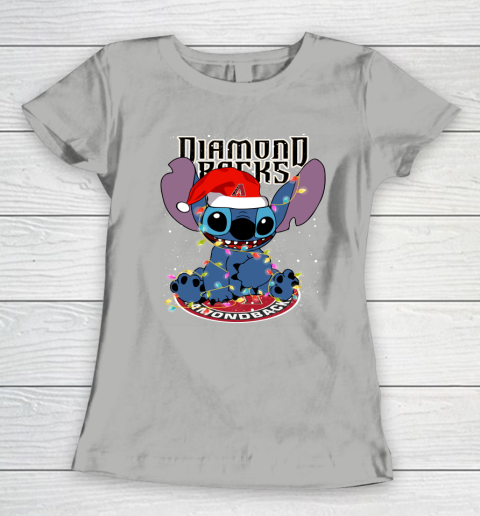 Arizona Diamondbacks MLB noel stitch Baseball Christmas Women's T-Shirt 9 Arizona Diamondbacks MLB noel stitch Baseball Christmas Women's T-Shirt - Image 9