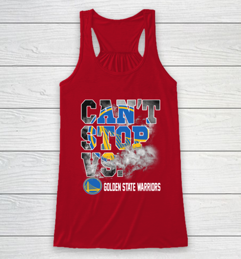 NBA Golden State Warriors Basketball Can't Stop Vs Racerback Tank 4