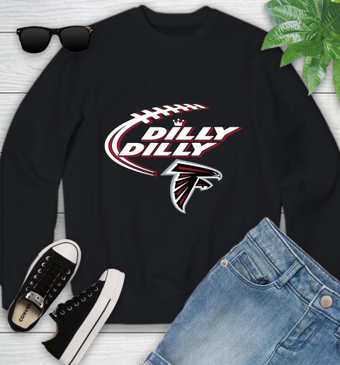 NFL Atlanta Falcons Dilly Dilly Football Sports Youth Sweatshirt 2