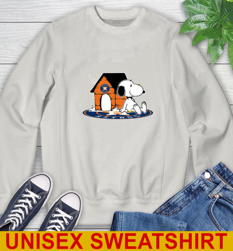 MLB Baseball Houston Astros Snoopy The Peanuts Movie Shirt Sweatshirt 12