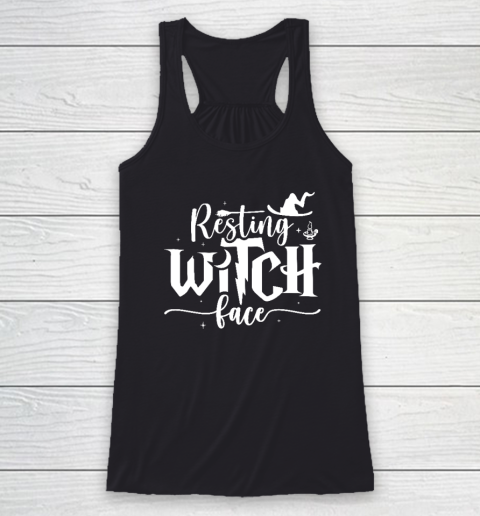 Resting Witch Face Racerback Tank