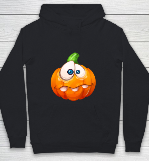 Sad Pumpkin for Halloween Youth Hoodie