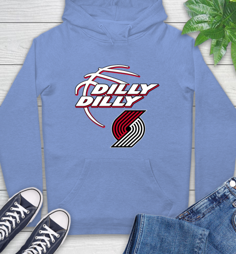NBA Portland Trail Blazers Dilly Dilly Basketball Sports Hoodie 11