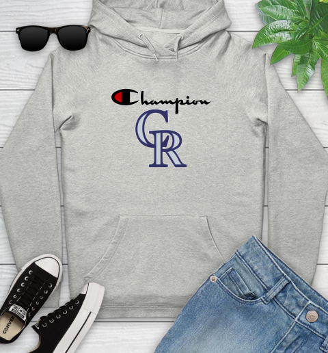 MLB Baseball Colorado Rockies Champion Shirt Youth Hoodie