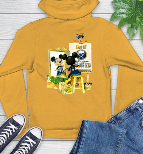 NHL Hockey Buffalo Sabres Mickey Drawing Shirt 14