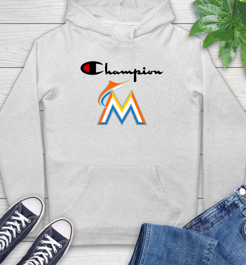 MLB Baseball Miami Marlins Champion Shirt Hoodie