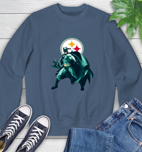 NFL Batman Football Sports Pittsburgh Steelers Sweatshirt 7